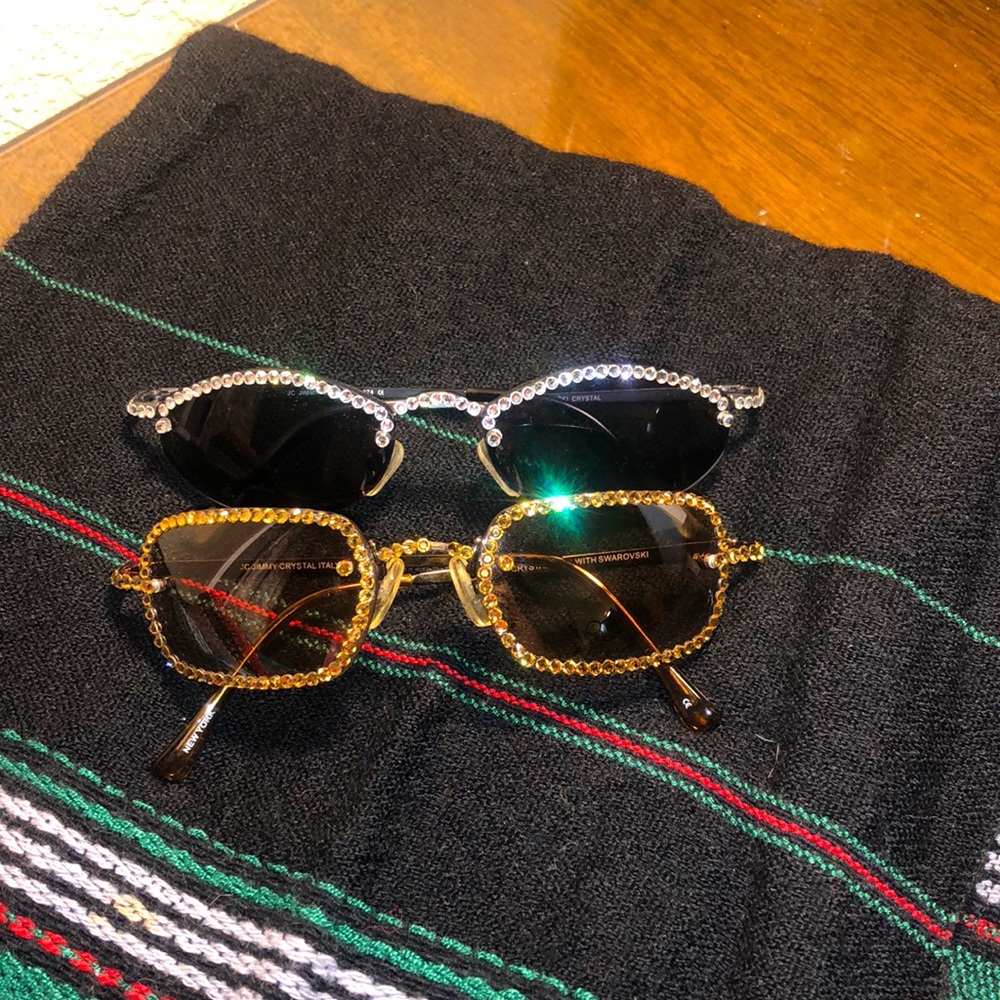 Jimmy Swarovski Crystal sunglasses